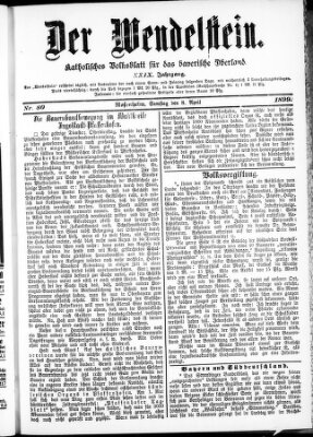 Wendelstein Samstag 8. April 1899