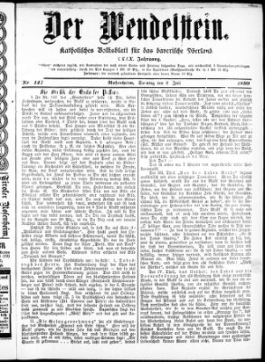 Wendelstein Sonntag 2. Juli 1899