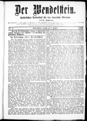 Wendelstein Freitag 6. Januar 1899