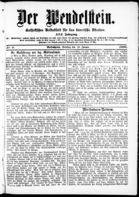 Wendelstein Samstag 13. Januar 1900