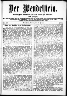 Wendelstein Sonntag 21. Januar 1900