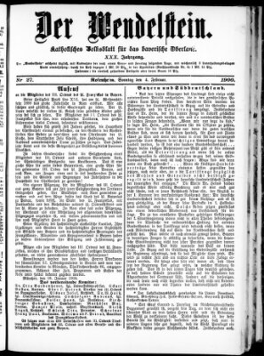 Wendelstein Sonntag 4. Februar 1900