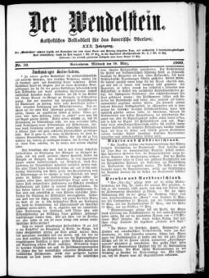 Wendelstein Mittwoch 28. März 1900