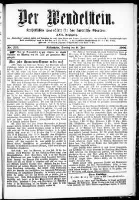 Wendelstein Samstag 16. Juni 1900