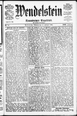 Wendelstein Mittwoch 11. Februar 1903