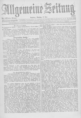 Allgemeine Zeitung Dienstag 22. Mai 1877