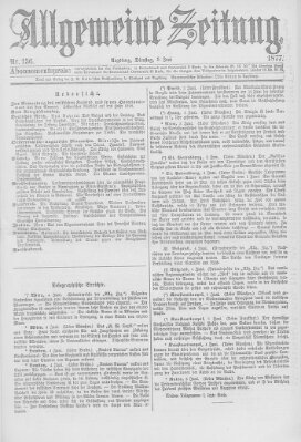 Allgemeine Zeitung Dienstag 5. Juni 1877