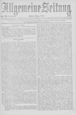 Allgemeine Zeitung Montag 9. Mai 1881