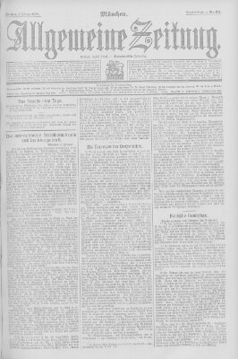 Allgemeine Zeitung Freitag 7. Februar 1908