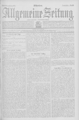 Allgemeine Zeitung Mittwoch 12. Februar 1908