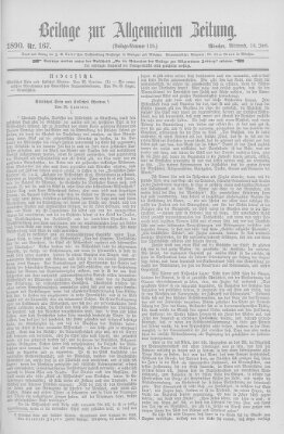 Allgemeine Zeitung Mittwoch 18. Juni 1890