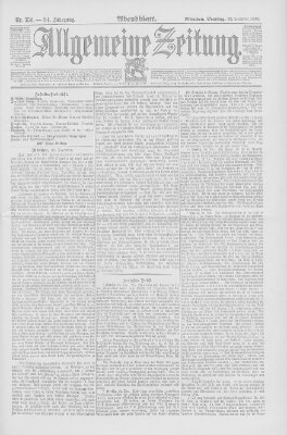 Allgemeine Zeitung Dienstag 27. Dezember 1892