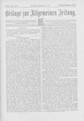 Allgemeine Zeitung Mittwoch 6. Juli 1892