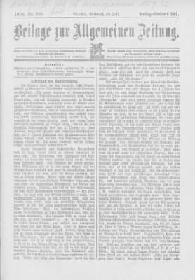 Allgemeine Zeitung Mittwoch 20. Juli 1892