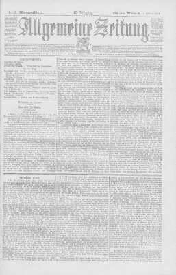 Allgemeine Zeitung Mittwoch 15. Februar 1893