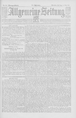 Allgemeine Zeitung Freitag 24. März 1893