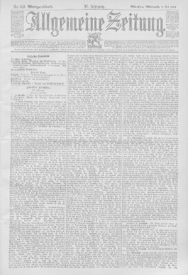 Allgemeine Zeitung Mittwoch 3. Mai 1893