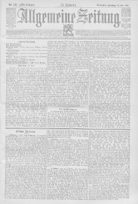 Allgemeine Zeitung Freitag 12. Mai 1893