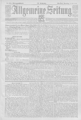 Allgemeine Zeitung Samstag 20. Mai 1893