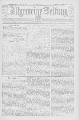 Allgemeine Zeitung Freitag 5. Januar 1894