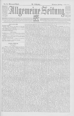 Allgemeine Zeitung Freitag 2. März 1894