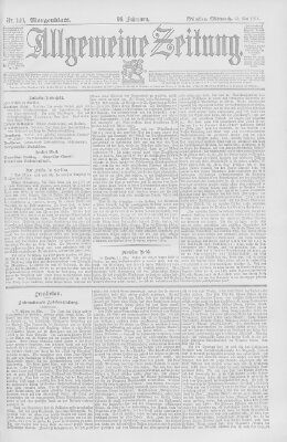 Allgemeine Zeitung Mittwoch 23. Mai 1894