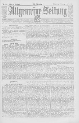 Allgemeine Zeitung Dienstag 5. Juni 1894