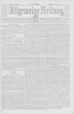 Allgemeine Zeitung Mittwoch 13. Juni 1894