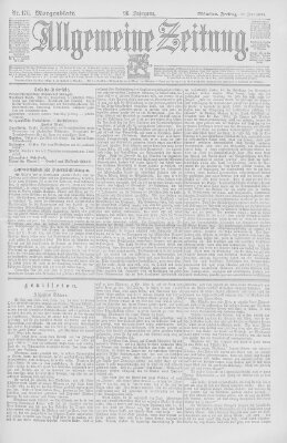 Allgemeine Zeitung Freitag 22. Juni 1894