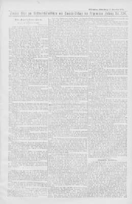 Allgemeine Zeitung Sonntag 25. November 1894