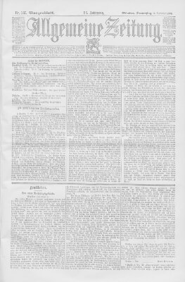 Allgemeine Zeitung Donnerstag 6. Dezember 1894