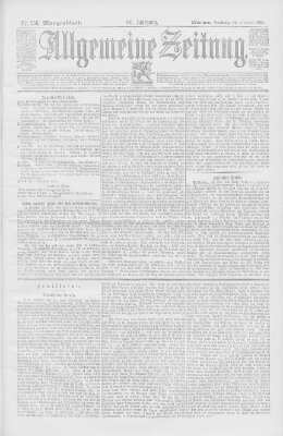 Allgemeine Zeitung Freitag 28. Dezember 1894