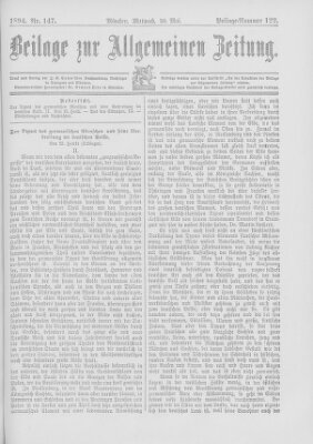 Allgemeine Zeitung Mittwoch 30. Mai 1894