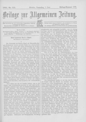 Allgemeine Zeitung Donnerstag 7. Juni 1894