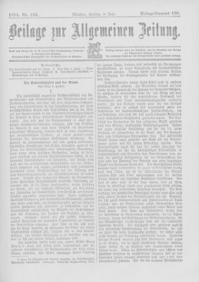 Allgemeine Zeitung Freitag 8. Juni 1894