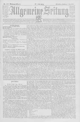 Allgemeine Zeitung Freitag 3. Mai 1895