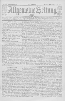 Allgemeine Zeitung Mittwoch 2. Oktober 1895