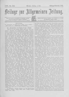 Allgemeine Zeitung Freitag 3. Mai 1895