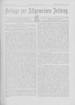 Allgemeine Zeitung Freitag 24. Mai 1895