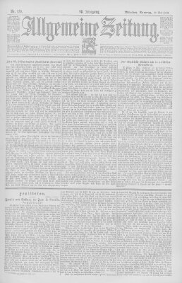 Allgemeine Zeitung Sonntag 10. Mai 1896