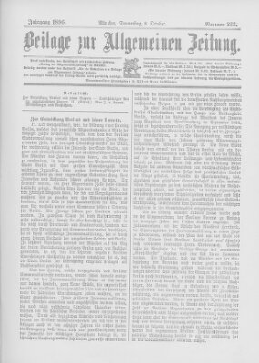 Allgemeine Zeitung Donnerstag 8. Oktober 1896