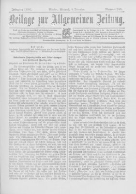 Allgemeine Zeitung Mittwoch 9. Dezember 1896