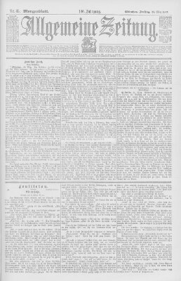 Allgemeine Zeitung Freitag 26. März 1897