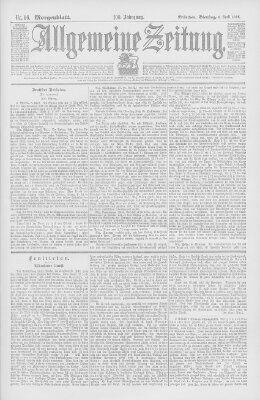 Allgemeine Zeitung Dienstag 6. April 1897