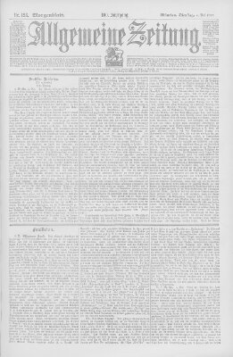 Allgemeine Zeitung Dienstag 4. Mai 1897