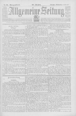 Allgemeine Zeitung Mittwoch 12. Mai 1897