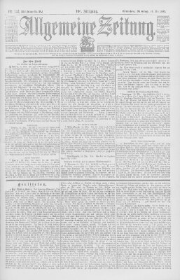 Allgemeine Zeitung Montag 24. Mai 1897