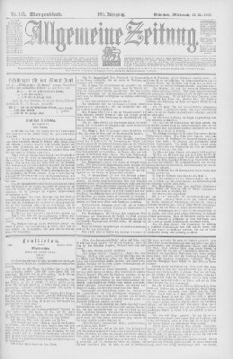 Allgemeine Zeitung Mittwoch 26. Mai 1897