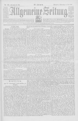 Allgemeine Zeitung Montag 31. Mai 1897