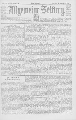 Allgemeine Zeitung Freitag 4. Juni 1897